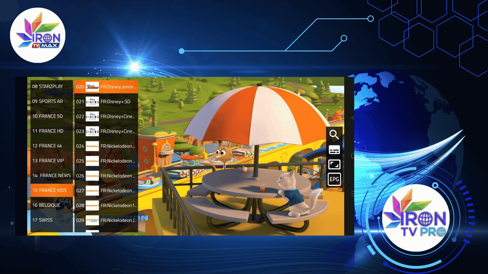 Iron Store Abonnement IPTV 4K Fiable avec Code d’Activation