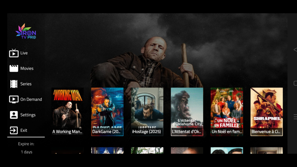 Iron TV Max Version 6.2 APK